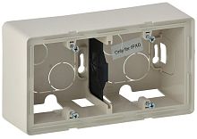 Коробка для наружнего монтажа Legrand Valena Life 2-м. слоновая кость картинка